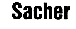 SACHER trademark