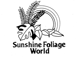 SUNSHINE FOLIAGE WORLD trademark