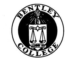 BENTLEY COLLEGE FOUNDED 1917 trademark