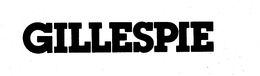 GILLESPIE trademark