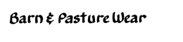 BARN & PASTURE WEAR trademark
