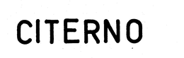CITERNO trademark