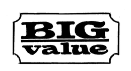 BIG VALUE trademark
