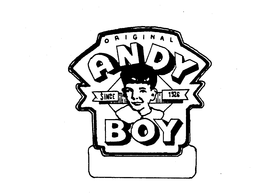 ORIGINAL ANDY BOY SINCE 1926 trademark