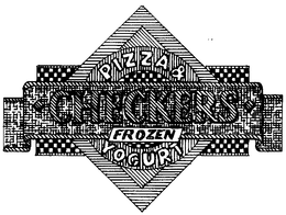 PIZZA & CHECKERS FROZEN YOGURT trademark