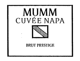 MUMM CUVEE NAPA BRUT PRESTIGE trademark