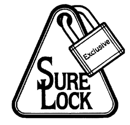 SURE LOCK EXCLUSIVE trademark