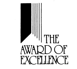 THE AWARD OF EXCELLENCE trademark