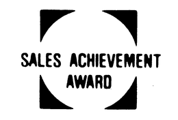 SALES ACHIEVEMENT AWARD trademark