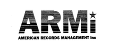 ARMI AMERICAN RECORDS MANAGEMENT INC trademark