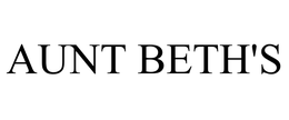 AUNT BETH'S trademark