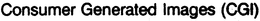CONSUMER GENERATED IMAGES (CGI) trademark