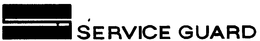 SERVICE GUARD trademark