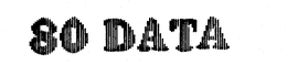 80 DATA trademark