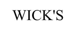 WICK'S trademark