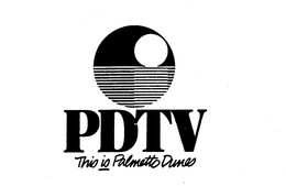 PDTV THIS IS PALMETTO DUNES trademark