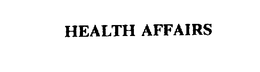 HEALTH AFFAIRS trademark