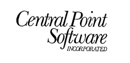 CENTRAL POINT SOFTWARE INCORPORATED trademark