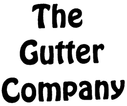 THE GUTTER COMPANY trademark