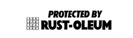 PROTECTED BY RUST-OLEUM trademark