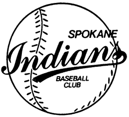 SPOKANE INDIANS BASEBALL CLUB trademark