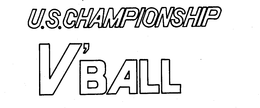 U.S. CHAMPIONSHIP V'BALL trademark