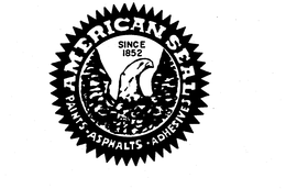 AMERICAN SEAL PAINTS ASPHALTS - ADHESIVES SINCE 1952 trademark