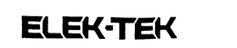 ELEK-TEK trademark