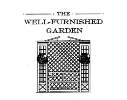 THE WELL-FURNISHED GARDEN trademark