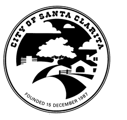 CITY OF SANTA CLARITA FOUNDED 15 DECEMBER 1987 trademark