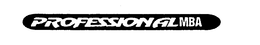 PROFESSIONAL MBA trademark