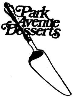 PARK AVENUE DESSERTS trademark
