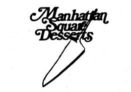 MANHATTAN SQUARE DESSERTS trademark