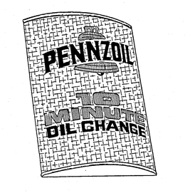 PENNZOIL 10 MINUTE OIL CHANGE trademark