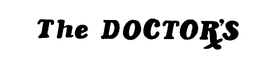 THE DOCTOR'S trademark