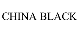 CHINA BLACK trademark
