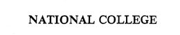 NATIONAL COLLEGE trademark