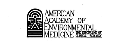 AMERICAN ACADEMY OF ENVIRONMENTAL MEDICINE THE DISCIPLINE OF CLINICAL ECOLOGY trademark