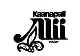 KAANAPALI ALII RESORT trademark
