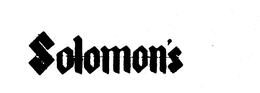 SOLOMON'S trademark