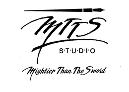 MTTS S.T.U.D.I.O. MIGHTIER THAN THE SWORD trademark