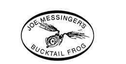 JOE MESSINGER'S BUCKTAIL FROG trademark