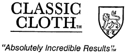CLASSIC CLOTH CC trademark
