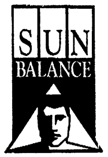 SUN BALANCE trademark