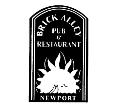 BRICK ALLEY PUB & RESTAURANT NEWPORT trademark