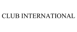 CLUB INTERNATIONAL trademark