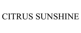 CITRUS SUNSHINE trademark