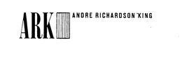 ARK ANDRE RICHARDSON KING trademark