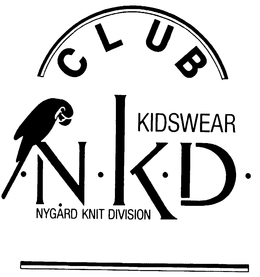 N.K.D. CLUB KIDSWEAR NYGARD KNIT DIVISION LOS ANGELES.NEW YORK.TORONTO.HONG KONG trademark