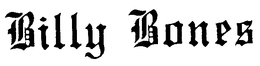 BILLY BONES trademark